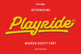 Playride Font