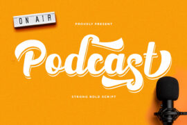 Podcast Font Family