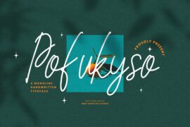 Pofukyso Font