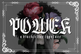 POWER BLACKLETTER DEMO Font
