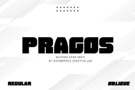 Pragos for PERSONAL USE ONLY Font