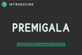 Premigala Font
