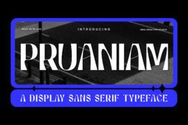 Pruaniam Personal Use Font