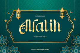 PTG Alfatih Demo Font
