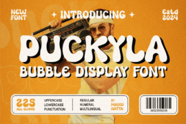 PUCKYLA Font