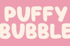 Puffy Font