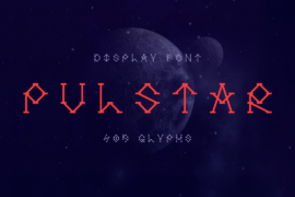 Pulstar Font