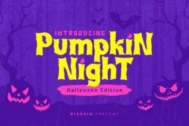 Pumpkin Night Font