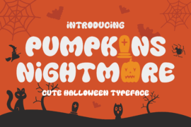 Pumpkins Nightmare Font