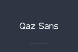 Qaz Font Family