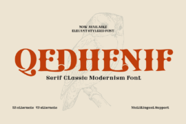 QEDHENIFtrial Font