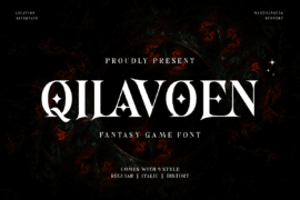 QILAVOEN Trial Font