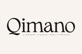 Qimano DEMO VERSION Font Family