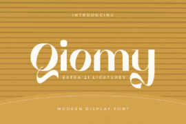 Qiomy Font