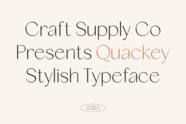 Quackey Free Font Family