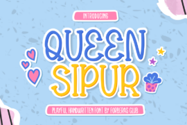 Queen Sipur Demo Font
