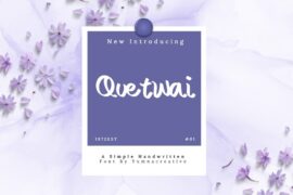 Quetwai Font