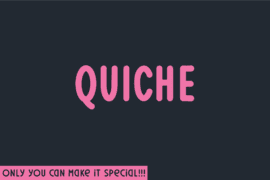 Quiche Font