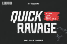 Quick Ravage Font Family