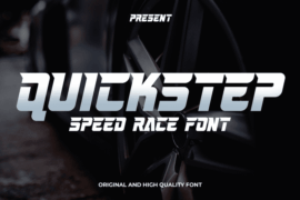 Quickstep Font