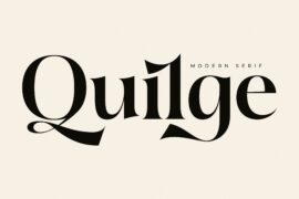 Quilge DEMO VERSION Font Family