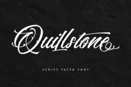 Quillstone – Personal use Font