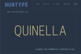 Quinella Font Family