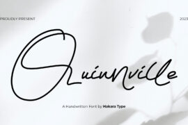 Quinnville Font