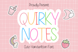 Quirky quotes Font