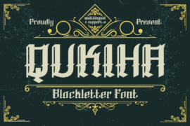 QUKIHA Font