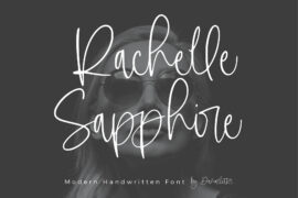 Rachelle Sapphire Font