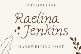 Raelina Jenkins Font