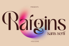 Rafgins Font