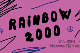 Rainbow 2000 Font Family