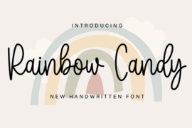Rainbow Candy Font