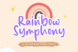 Rainbow Symphony Font