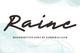 Rainee Font