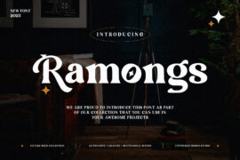 Ramongs Demo Font
