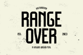 RANGE-OVER Font