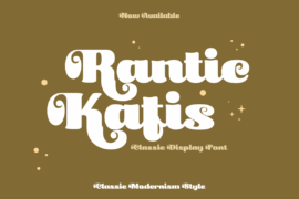 Rantic Kafis trial Font