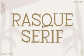Rasque Serif – Personal Use Font