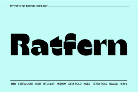 Ratfern Font