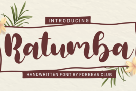 Ratumba Font