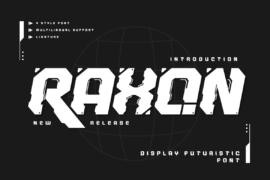 RAXON Font Family