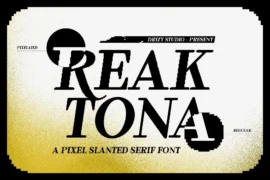 Reaktona Demo Font
