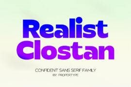 Realist Clostan Font Family