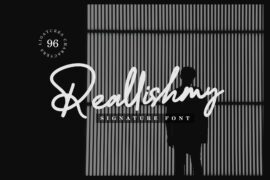 Reallishmy Demo Font