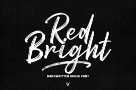 Red Bright Demo Font