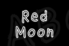 Red Moon Font