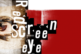 Red Screen Eye Font